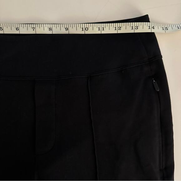 Athleta Eastbound Straight Ponte Stretch Work Pant Women’s size 6T Black classic - Picture 13 of 13